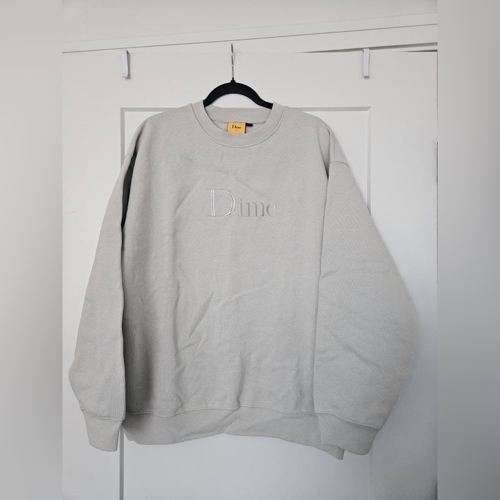 Dime Classic Logo Crewneck - Clay Green - Picture 7 of 9